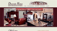 Desktop Screenshot of deseradahomes.com